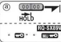 PANASONIC RQ-SX83V - HOLD/HOLD(保留)/Функция блокировки HOLD - 2