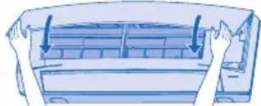 PANASONIC CS-CE12JKE - Fjern frontpanel - 1
