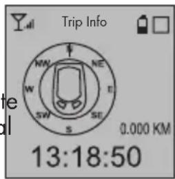 Trip Info NW NE W E SW SE S 0.000 KM 13:18:50