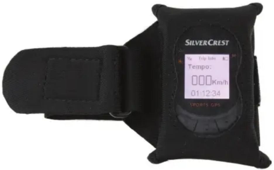 SILVER CREST 9m Trip Info Tempo: 000 Km/h 01:12:34 SPORTS GPS