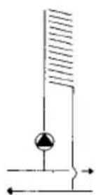 Metro Therm 622C - Seperat pumpe til combivandvarmeren - 1