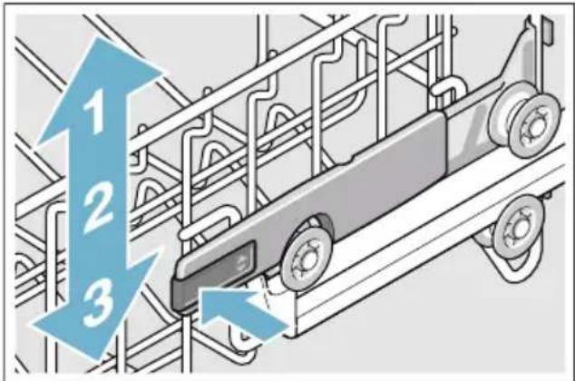 BOSCH SMV67IX00E - Overkurv med arme i siden - 1