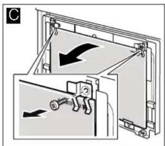 BOSCH HBC86P753S - Afmontering - 2