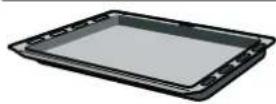 BOSCH HBA23B150S - Emaljeret bageplade - 1