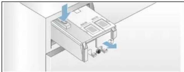 BOSCH WAWH2699SN - Rengøring af doseringsbeholder/sæbeskuffe: - 1