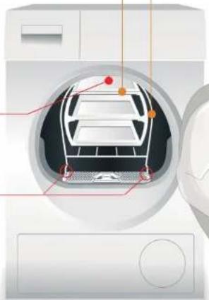 SIEMENS WT48Y801GB - Drying with the woollens basket - 1