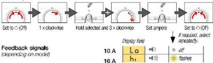 SIEMENS WT44E100SK - Switching over the connected load - 1