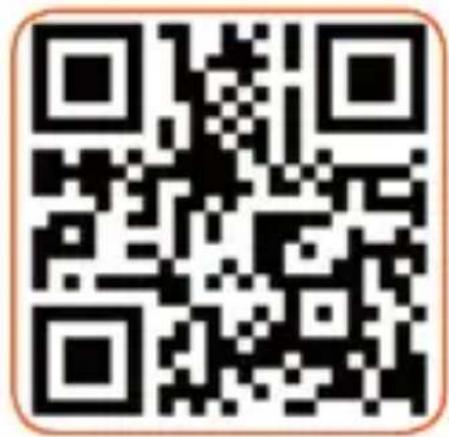 QR code image with rounded border, containing machine-readable data for scanning