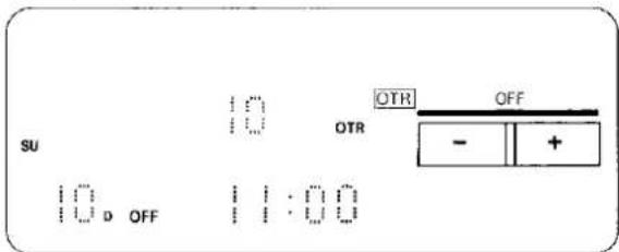 SU D OFF 10 10 OTR OTR OFF - + 11:00