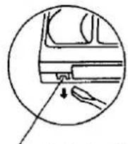 PANASONIC NV-F65B - Press the Eject Button (▲). - 3