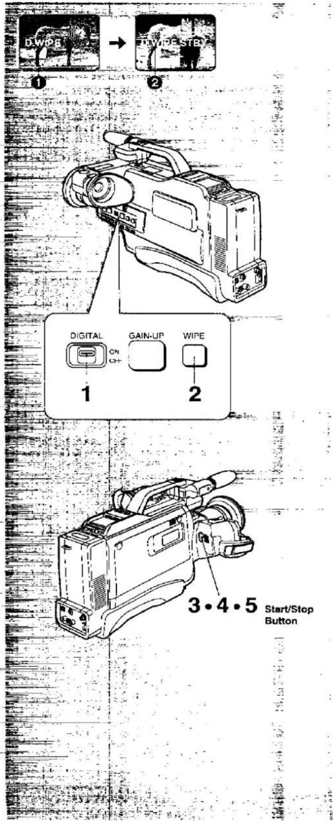 PANASONIC NV-M50 - How to Film with the Digital Wipe Function - 1
