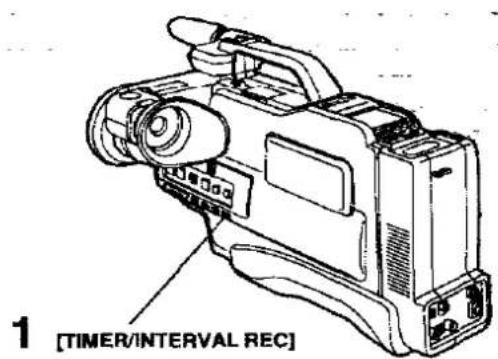 PANASONIC NV-M50 - Self-Timer Filming and Interval Filming - 1