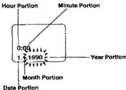 PANASONIC NV-M50 - How to Record the Date and Time during Filming (cont'd) - 1
