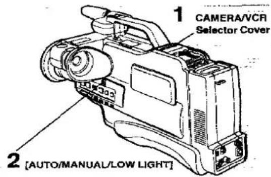 PANASONIC NV-M50 - How to Adjust the Focus - 1