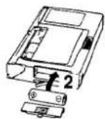 PANASONIC NV-G2E - Chargement de la pile - 2