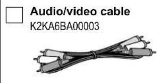 Audio/video cable K2KA6BA00003