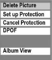 PANASONIC DMR-EZ25 - SUB MENU in der Picture (JPEG) View RAM SD - 1