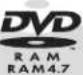 PANASONIC DMR-EZ25 - We recommend using a DVD RAM to utilise the greatest possible functional scope of this unit. - 1