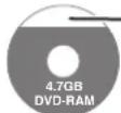 PANASONIC DMR-EH695 - If you select SP mode, the programme will fit one disc. - 1