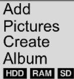 PANASONIC DMR-EH695 - Album (still picture) and picture operation - 7