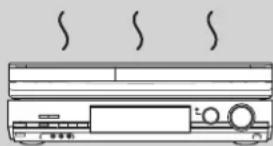 PANASONIC DMR-EH695 - Do not place the unit on amplifiers or equipment that may become hot. - 1
