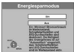 PANASONIC DMR-EH695 - - If the Country setting menu appears on the television - 2