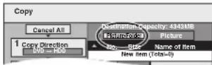 PANASONIC DMR-EH695 - Copying using the copying list - 4
