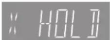PANASONIC DMR-EH695 - simultaneously until "X HOLD" appears on the unit's display. - 1