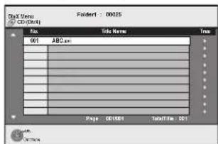 C:\My3\Users C:\Documents Folder: 00025 File Title Name True 001 ABC.m Page C:\COM1\Tabell\Bus 001