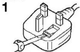 PANASONIC DVD-A7 - How to replace the Fuse - 1