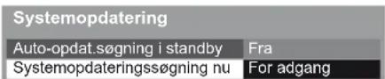PANASONIC Viera TX-L55DT50Y - Vælg [Systemopdateringssøgning nu] - 1