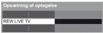 Opsætning af optagelse ... REW LIVE TV