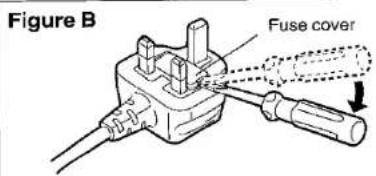 PANASONIC SL-PG590 - How to replace the fuse - 2