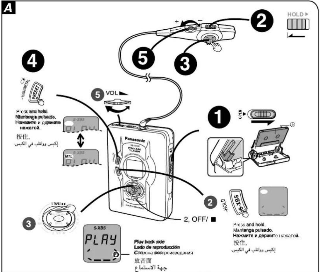 PANASONIC RQ-SX78VA - العربية - 1