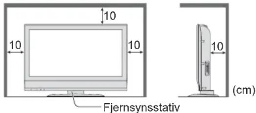 10 10 10 Fjernsynsstativ (cm)