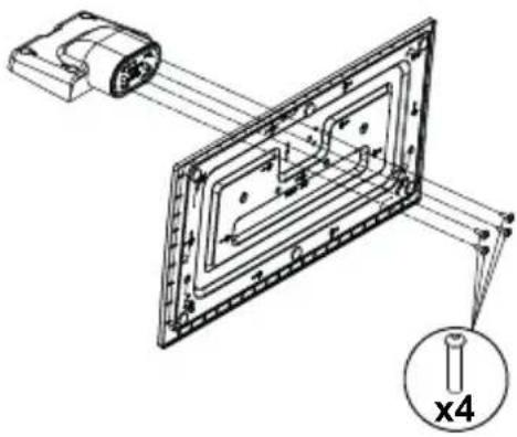 PANASONIC Viera TX-49F300E - Montering av stället - 1