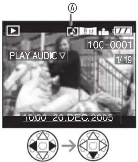 PANASONIC Lumix DMC-LX1E - Afspilning af billeder med lyd/Billeder-med-bevægelse - 2