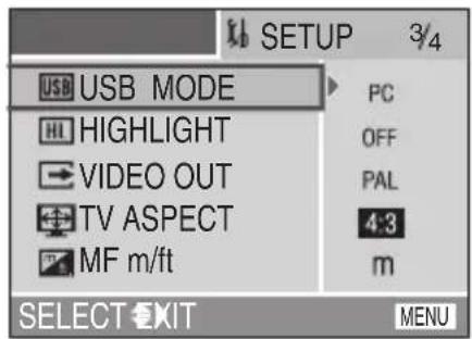 PANASONIC Lumix DMC-LX1E - [USB : USB MODE] - 1