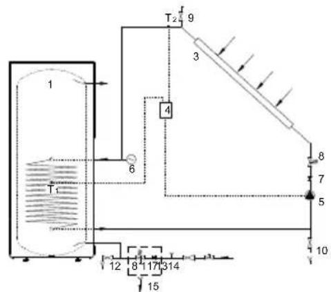 PANASONIC PAW-DHWM300ZE - TILKOBLING TIL ALTERNATIV VARMEKILDE - 1