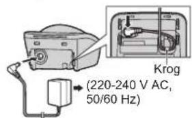 (220-240 V AC, 50/60 Hz) Krog