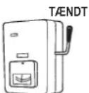 PANASONIC S-60PK1E5A - Tænd for netspændingen 5 timer før første idriftsættelse. - 1