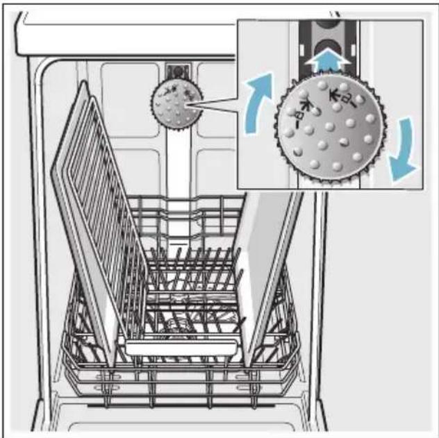 BOSCH SMV87TX02E - Sådan sættes sprøjtehovedet i: - 1