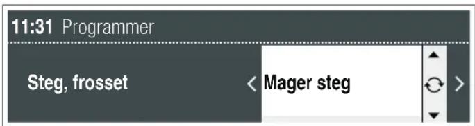 11:31 Programmer Steg, froset < Mager steg >