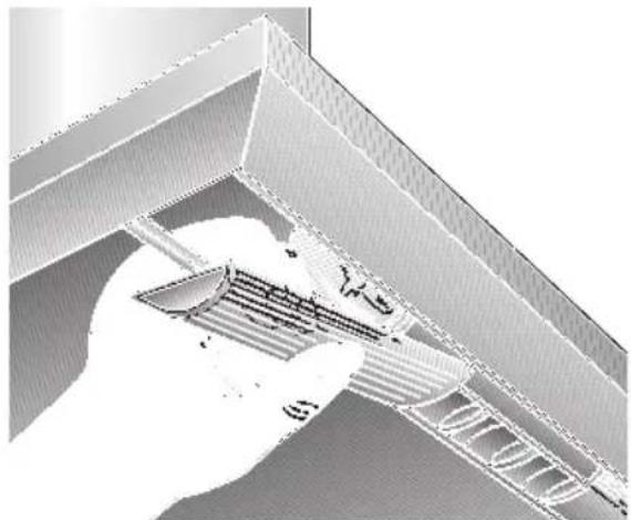 SIEMENS LC654WA10S - Byte av lampa - 1