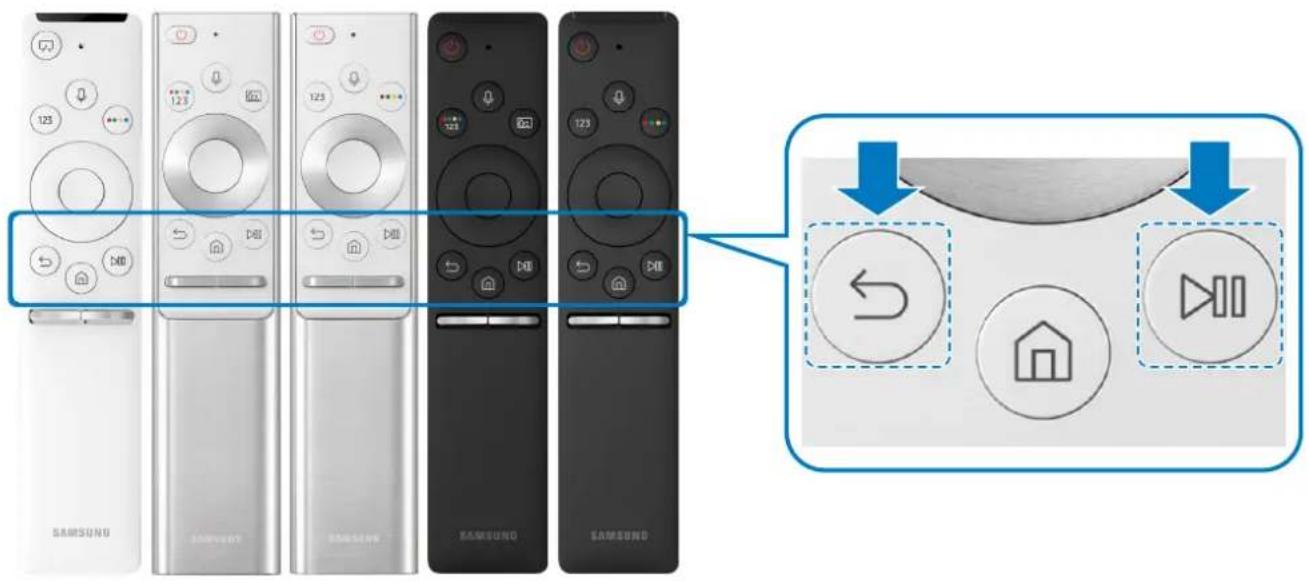 SAMSUNG NU7655 - Sådan slutter du din Samsung Smart-fjernbetjening til tv'et - 1