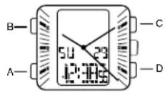 Michael Kors Access Hutton - 12/24 HR Mode - 2