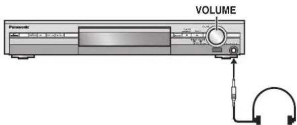 PANASONIC SC-HT520 - Gebruik van een hoofdtelefoon - 1