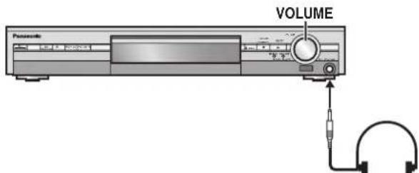 PANASONIC SC-HT520 - Anvendelse af hovedtelefoner - 1