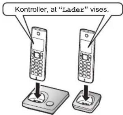 PANASONIC KX-TG7853NE - Genopladning af batteri - 1