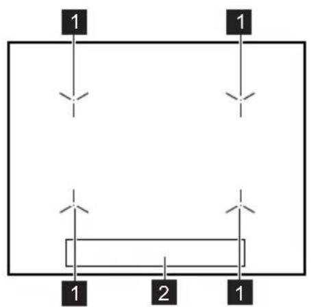 AEG IPE64551FB - Uppsetning eldunarhellu - 1